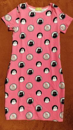 Dievčenské tunikové šaty, 134