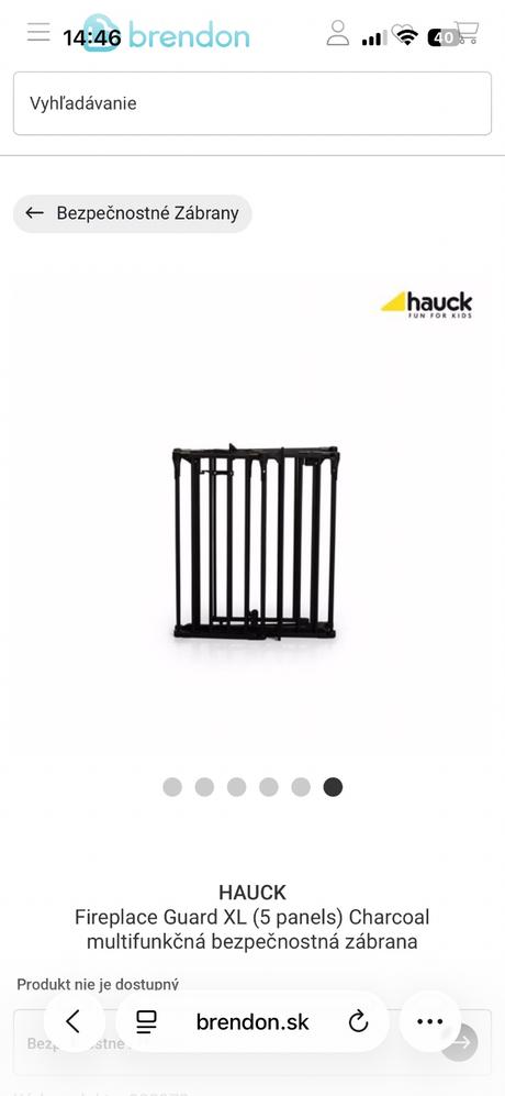 Krbová zábrana hauck, hauck