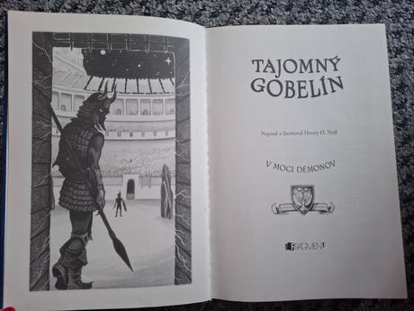 Kniha tajomný gobelín v moci démonov,