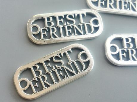Medzikus best friend - antické striebro, 