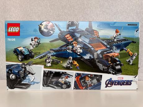 Lego marvel avengers 76126, 