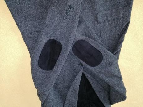 Štýlové sako s odopínateľným efektom vestičky50, c&a,xl