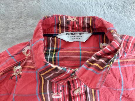 Vianočná károvaná košeľa veľ.86, 86