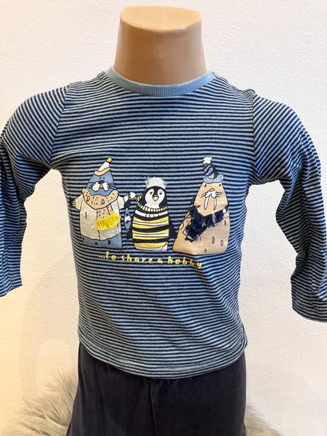 Chlapčenské pásikavé tričko (92), 92