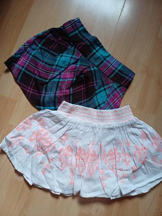 2 krásne sukne v.92 / 18-24mes, nutmeg,92