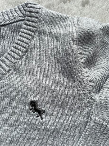 Pleteny sedy svetrik h&m, h&m,68