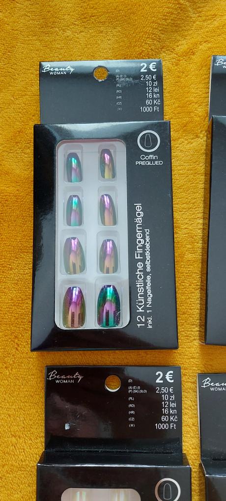 Umelé nechty 6 balení, 