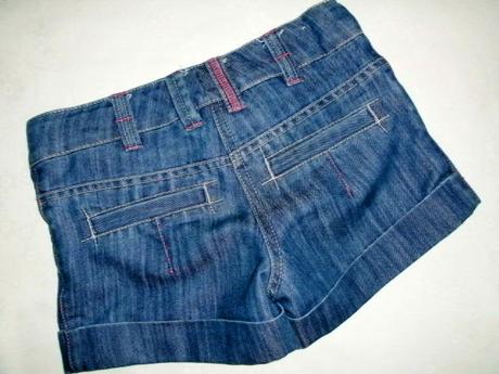 Štýlové kraťasky od zn. next pre 7-8 roč. slečnu, next,122