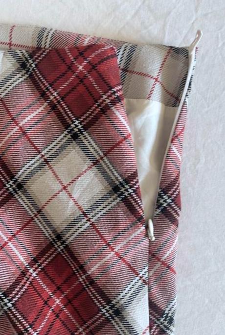 H&m káro sukňa vel.44/l-xl, h&m,44 / l / xl