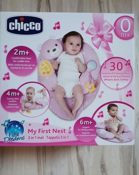 Hracia podložka chicco 3 v 1, 