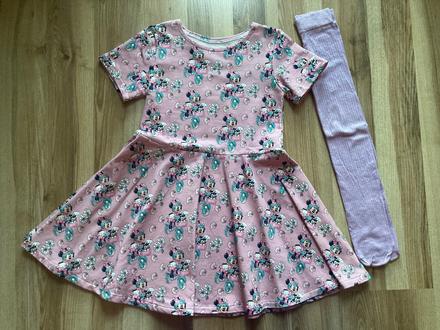 Nove saty s minnie, c.110/116 + zadarmo agatky, 110