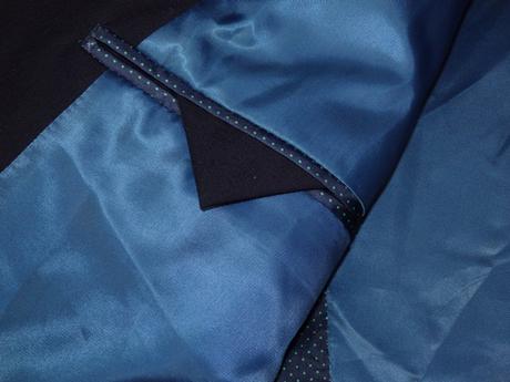 Kvalitné tmavomodré sako, c&a,54