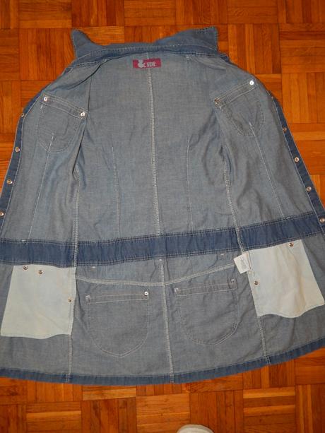 Rifľové mini šaty, h&m,xs