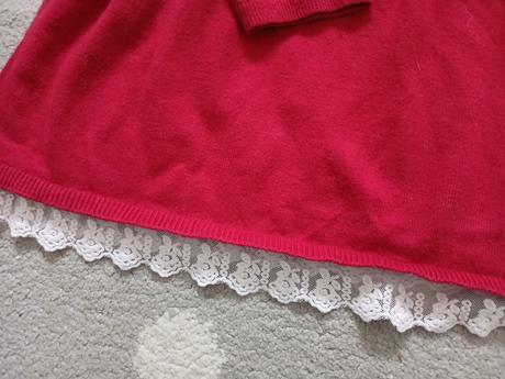 Pletene vianocne saty 122/128, h&m,128