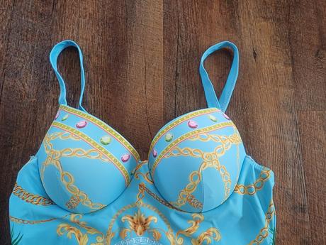 Jednodielne plavky so šatkou, l