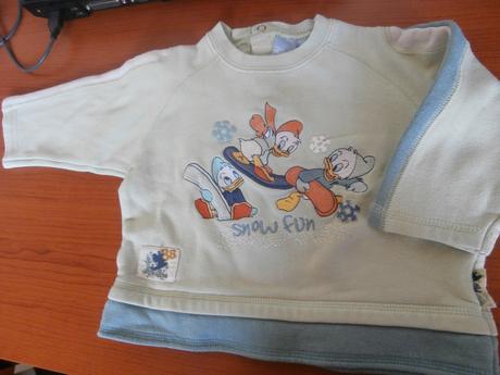 Mikina s káro nohavicami, dopodopo,86