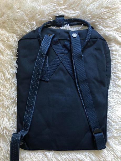 Batoh fjällräven kanken tmavomodrý vzorovaný, fjällräven