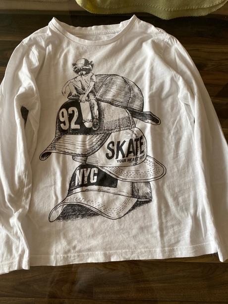 Tričko s dlhým rukávom c&a, mango,128