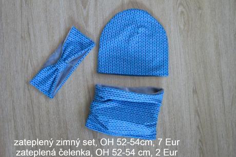 Vypredaj. zimne ciapocky, celenky, setiky, 50 - 158