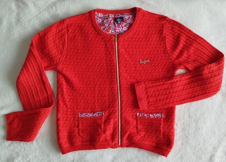 Červený kardigan /svetrík sergent major, sergent major,146