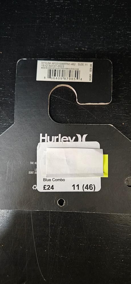 Hurley pánske žabky veľkosť 46, 46