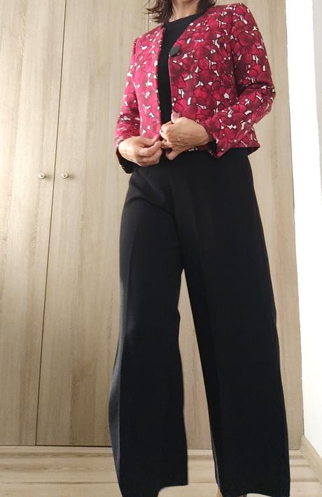 Bordové sako liz clairbone, 36