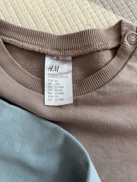 3ks detských mikín h&m, h&m,80