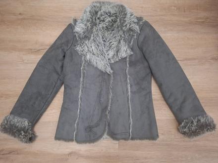 Damska zimna bunda, s