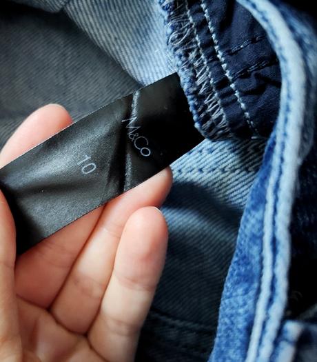 Džínsy s vysokým pásom, m&co,m