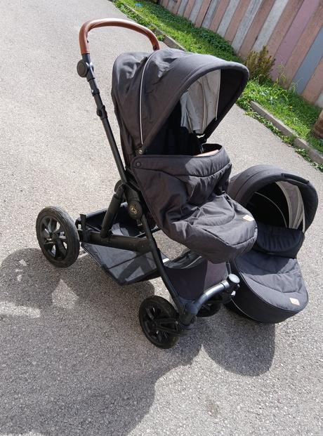 Kombinovaný kočík kinderkraft prime (sivý / grey), kinderkraft,kinderkraft prime