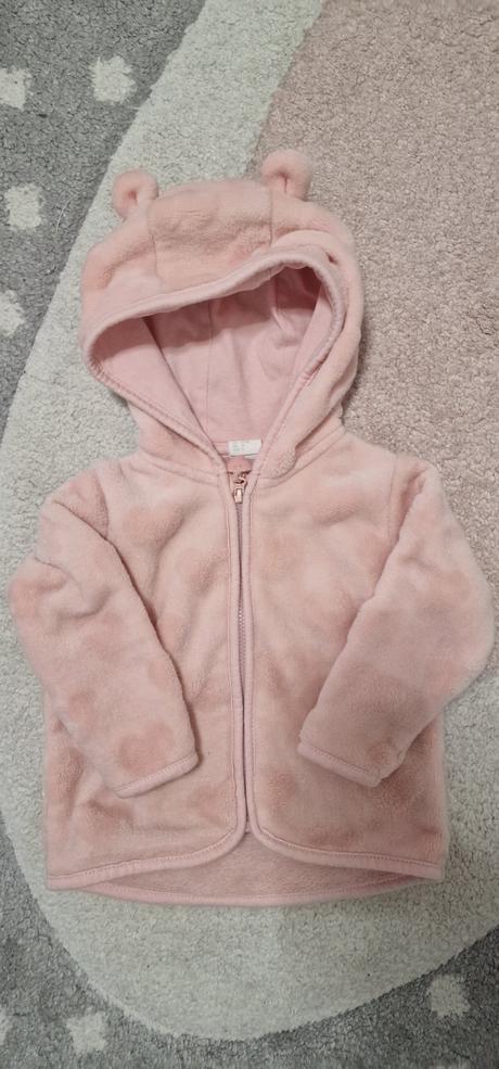 Fleecová mikina h&m, h&m,74