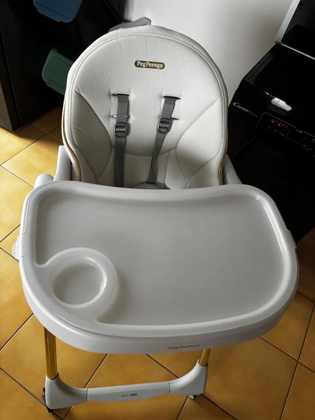 Detská polohovateľná stolička, peg-pérego