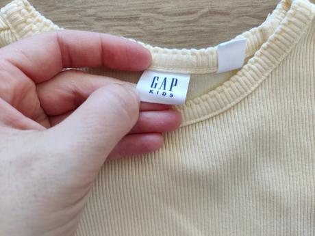 Vrúbkované tričko, gap,104