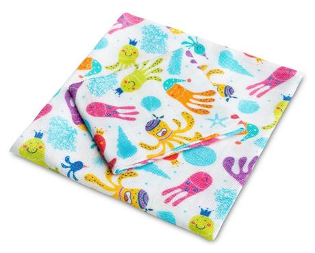 Sensillo sada bambusových plienok chobotnica 30x30, 