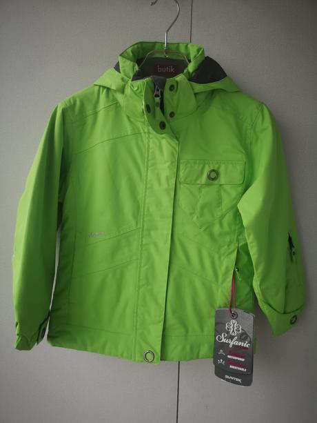 Surfanic dievčenská zimná bunda veľkosť 10 rokov, 140