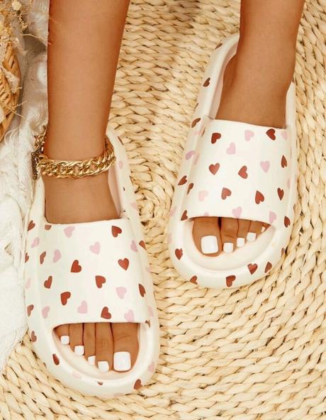 Šľapky so srdiečkami poštovné zdarma, 36 - 41