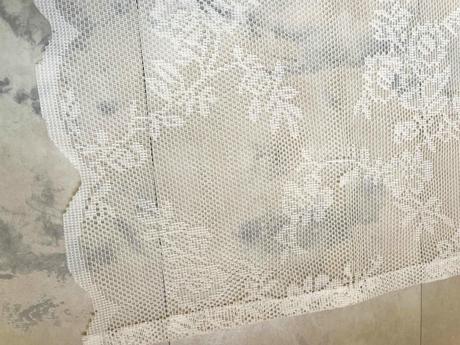 Dlhý krajkový obrus / štóla,