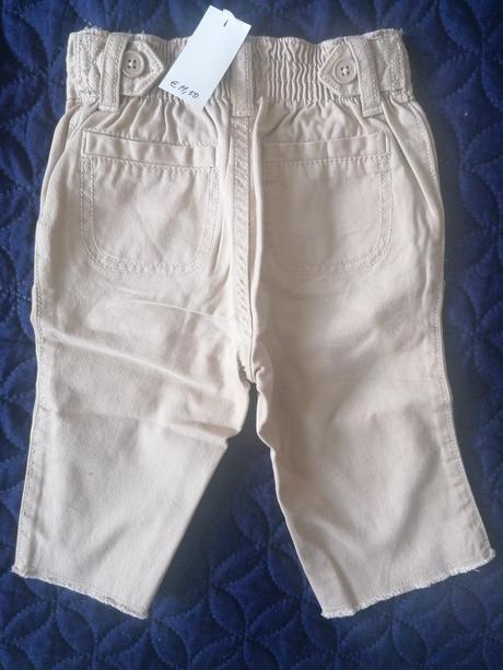 Nohavice letné dievčenské, 3/4 dĺžka, 2r., old navy,98