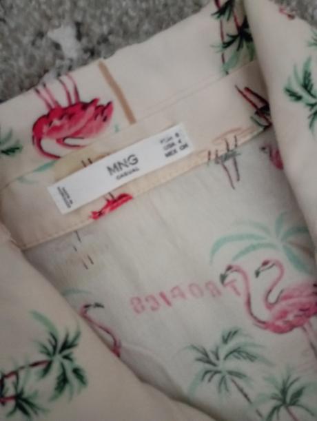 Letná vzorované košeľa, mango,s
