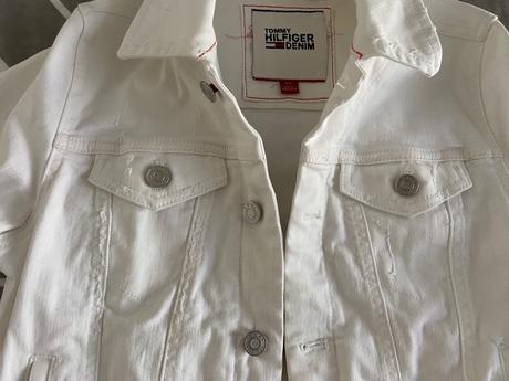 Riflová bunda th, tommy hilfiger,xs