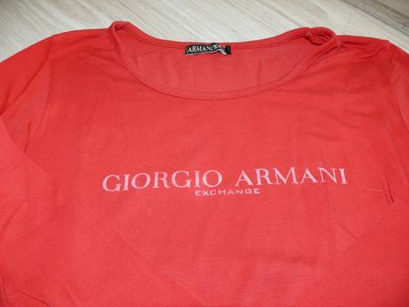 Červené mng rifle+armani tričko grátis, mango,m