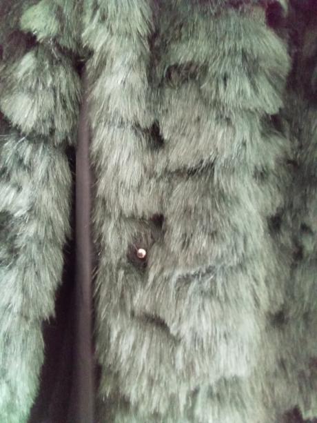 Kabát s umelej kožušiny, atmosphere,38