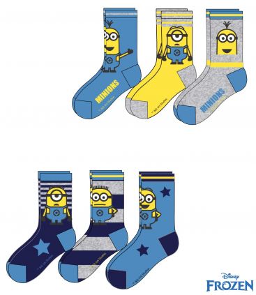 Minions 3 balenie ponožky, disney,27 - 38