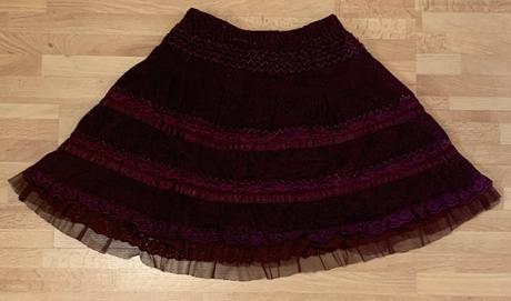 Palomino bordová menčestrová sukňa, palomino,104