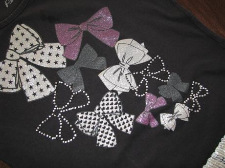 Tričko s mašličkami, matalan,152