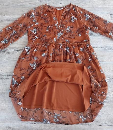 Hnedé šaty only, only,38