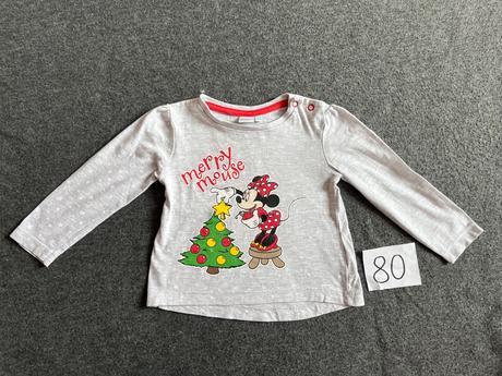 Vianočné tričko minnie, disney,80