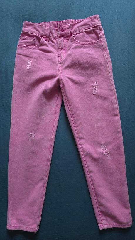 Predám  dievčenské  rifle zn. little kids, 128