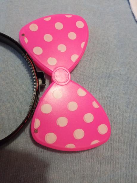 Svietiaca čelenka minnie mouse,