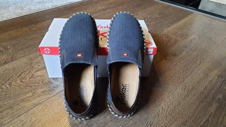 Pánske kožené topánky v.42, rieker,42